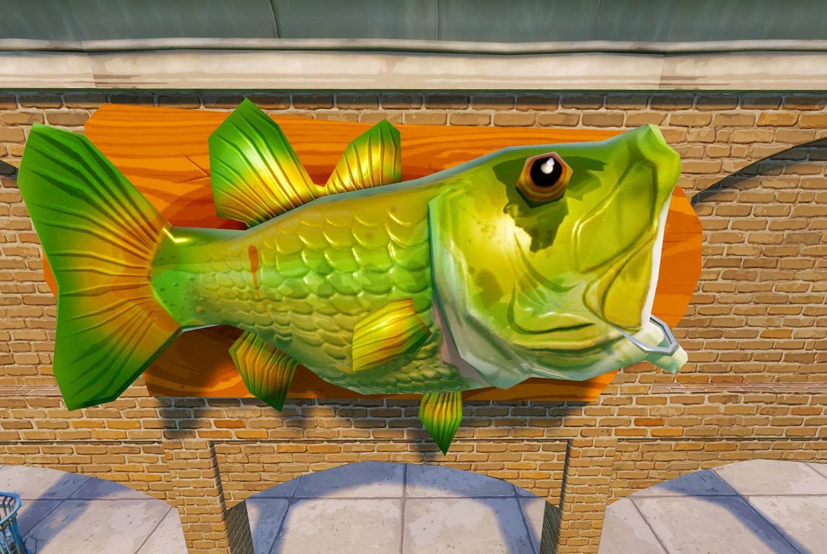 Fish trophy locations in Fortnite OG