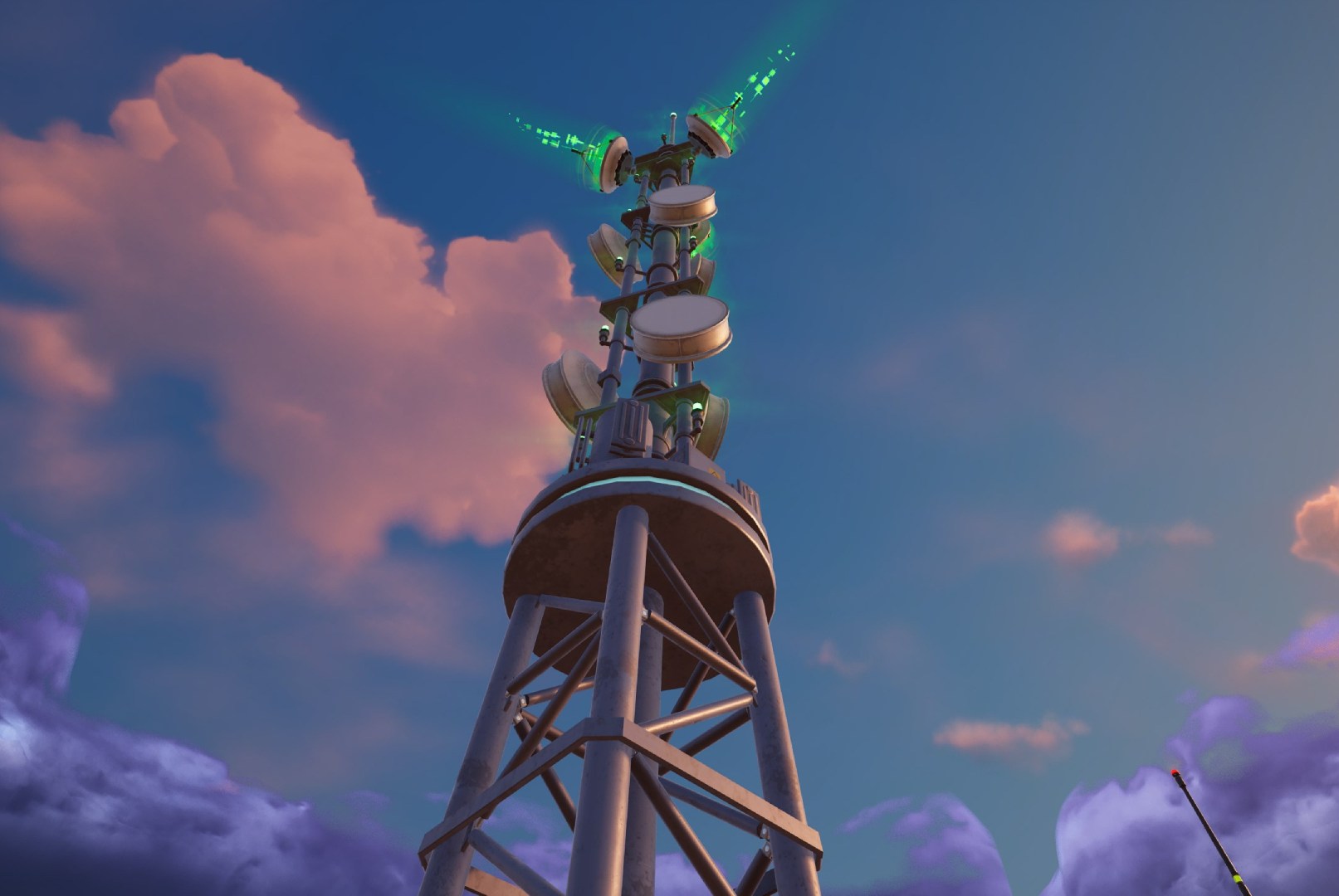 All forecast tower locations in Fortnite