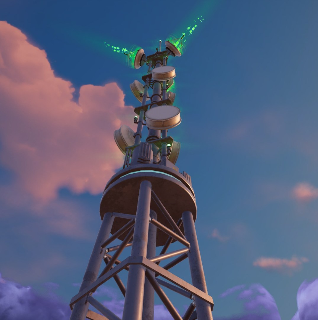 All forecast tower locations in Fortnite