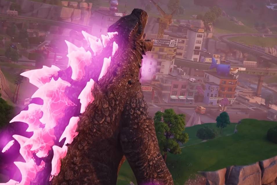 When is Godzilla coming to Fortnite this week?