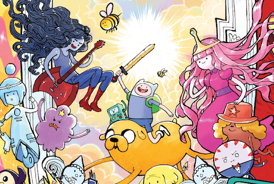 A new Adventure Time comic series returns to the land of Ooo